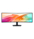 MONITOR SAMSUNG, 49 PULGADAS, S95UC, 124,5 CM, 5120 X 1440 PIXELES, DUAL QHD, LCD, 5 MS, NEGRO
