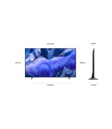 TV SAMSUNG, 50 PULGADAS,TV QLED QE1F 4K VISION AI SMART TV 2025, 127 CM, 3840 X 2160 PIXELES, QLED, SMART TV, WIFI