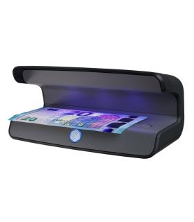 Safescan 75 LED Detector de Billetes Falsos UV - Reflector Integrado - Apto para Pasaportes, Documentos de Identificacion y Tarj