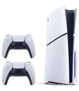 Sony PS5 Consola PlayStation 5 Slim Chasis D 1TB con 2 Mandos Inalambricos DualSense®