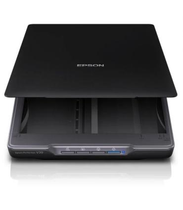 Epson Perfection V39II Escaner Fotografico y de Documentos 4800ppp - Alimentacion y Conectividad por USB - Fabricado con un 30%.