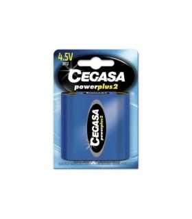 Cegasa Power Plus 2 Pack de 1 Pila 3R12 4.5V - Pila Salina para Aparatos de Bajo Consumo