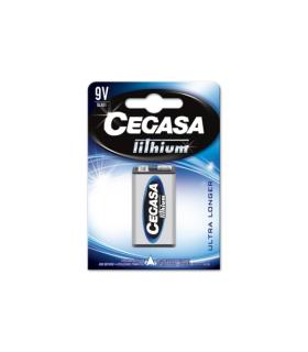 Cegasa Lithium Pack de 1 Pila de Litio 6LR61 9V