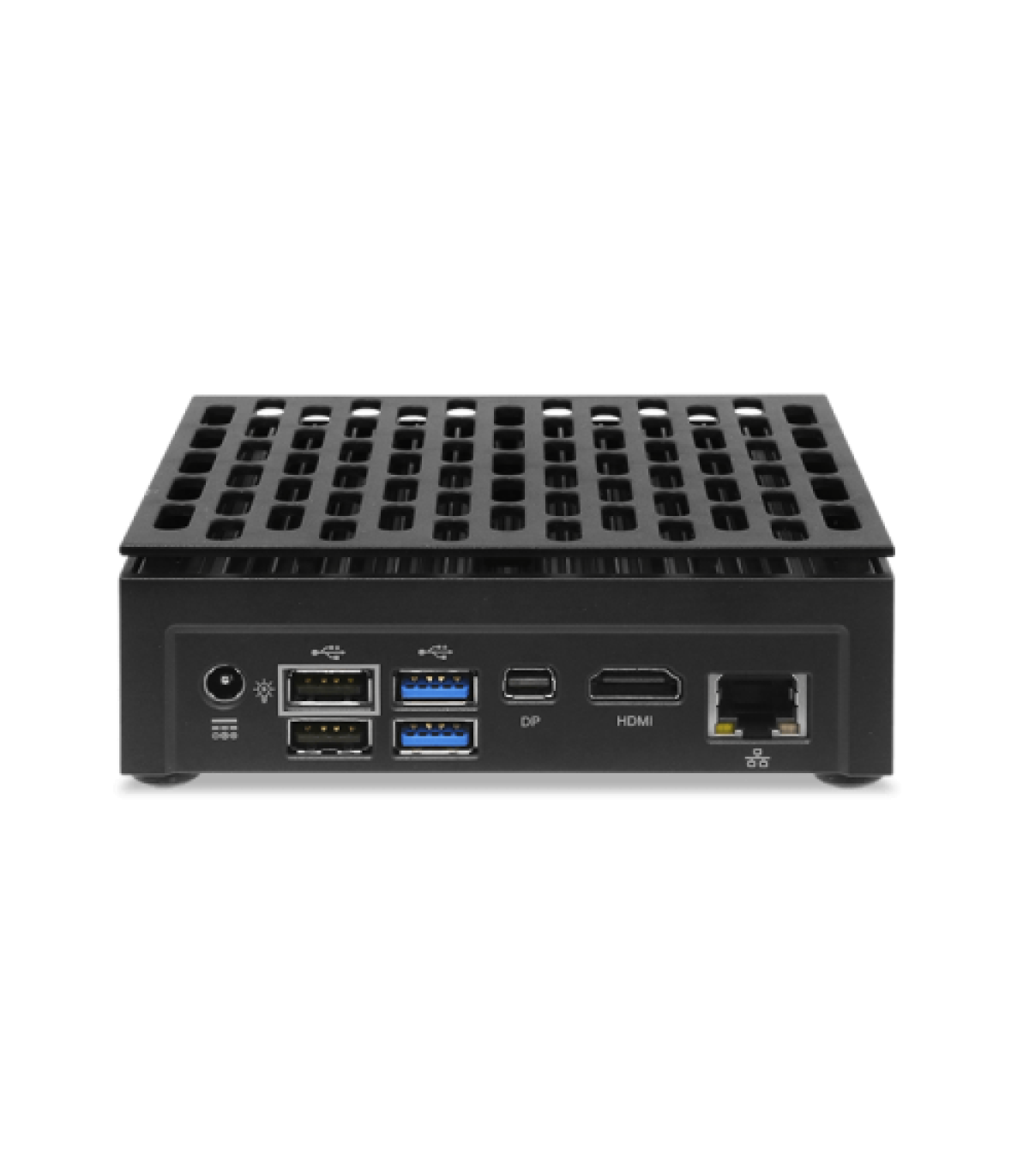 Aopen DE3650-S N6210 mini PC Intel® Celeron® N 4 GB DDR4-SDRAM 192 GB SSD+eMMC Windows 10 IoT Negro