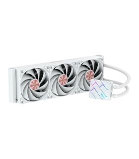Abysm Oceanic TIDE 360 ARGB Kit de Refrigeracion Liquida - 3 Ventiladores de 120mm - Iluminacion ARGB - Bomba 2500rpm - Tubos..