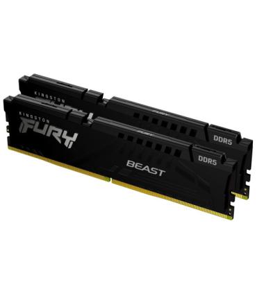 Kingston Fury Beast Memoria RAM DDR5 6000Mts 32GB (2 x 16 GB) 1.35V CL30 DIMM