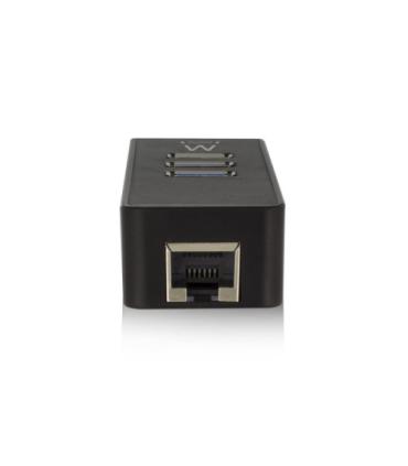 Ewent EW1140 hub de interfaz USB 3.2 Gen 1 (3.1 Gen 1) Type-A 5000 Mbit/s Negro