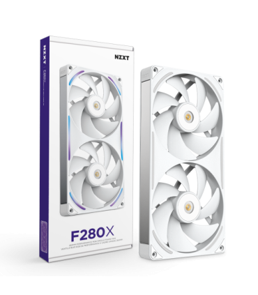 NZXT F280X RGB SINGLE-FRAME BLANCO