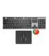 Tacens Zenith Combo Pack Inalabrico de Teclado Completo + Raton y Alfombrilla - Disposicion Portuguesa QWERTY PT - Teclas Silenc