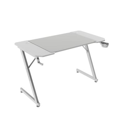 Mars Gaming MGD-X120 Mesa Gaming - Soportes Auriculares y Bebidas - Alfombrilla XXL - Estructura Acero - 120x60x1.5cm - Acabado.