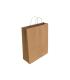Bismark Bolsa de Papel Kraft - Medidas 40x14x32cm - Color Marron Pack de 25