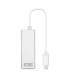 Nanocable Conversor USB-C A Ethernet Gigabit 10/100/1000 Mbps. 15cm