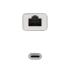 Nanocable Conversor USB-C A Ethernet Gigabit 10/100/1000 Mbps. 15cm