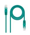 NANOCABLE CABLE RED LATIGUILLO RJ45 CAT.5E UTP AWG24, VERDE, 2.0 M (10.20.0102-GR)