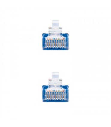 Nanocable CABLE RED LATIGUILLO RJ45 CAT.5E UTP AWG24, AZUL, 2.0 M