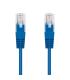 Nanocable CABLE RED LATIGUILLO RJ45 CAT.6 UTP AWG24, AZUL, 0.5 M