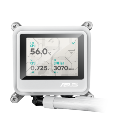SISTEMA DE REFRIGERACION LIQUIDA ASUS PARA CPU MAX GAMING LC 360 ARGB LCD WHITE (WHITE BOX