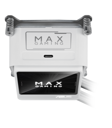 SISTEMA DE REFRIGERACION LIQUIDA ASUS PARA CPU MAX GAMING LC 360 ARGB LCD WHITE (WHITE BOX