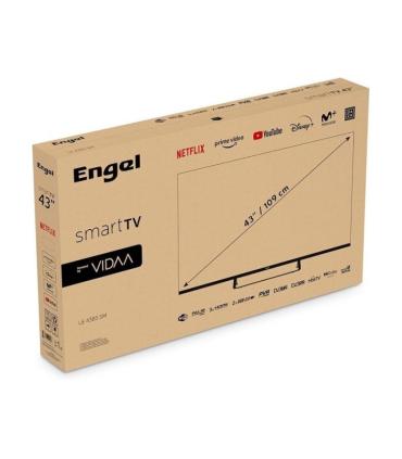 ENGEL TV LED 43"-TDT2/C - FHD -SMARTV VIDAA NETFLIX/AMAZON. MODO HOSPITALITY - PEANA CENTRAL