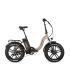 EBIKE  PORTO - URBAN - FAT 20” X 4 - BAT.EXTRAIBLE  - NEGRO/OCRE