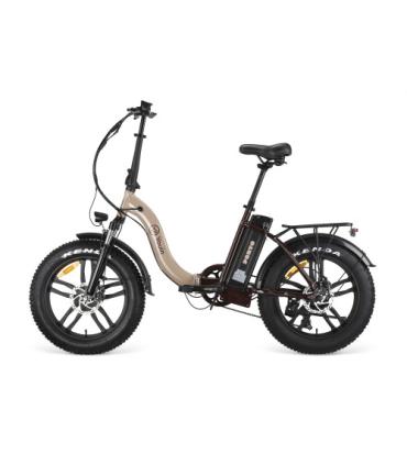 EBIKE  PORTO - URBAN - FAT 20” X 4 - BAT.EXTRAIBLE  - NEGRO/OCRE
