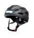 YOUIN CASCO MTB CON LUCES DELANTERA Y TRASTERA – L NEGRO