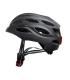YOUIN CASCO MTB CON LUCES DELANTERA Y TRASTERA – L NEGRO