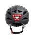YOUIN CASCO MTB CON LUCES DELANTERA Y TRASTERA – L NEGRO