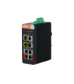 (DH-IS4207-4GT-120) DAHUA SWITCH INDUSTRIAL L2 MANAGED 4 1000M GESTIONABLE POE 2.0 WATCHDOG