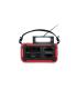 Thomson Radio Solar Portatil SOS - AM/FM - Bateria de 8000mAh - Linterna de Emergencia - 3 Modos de Carga - Funcion Powerbank ..