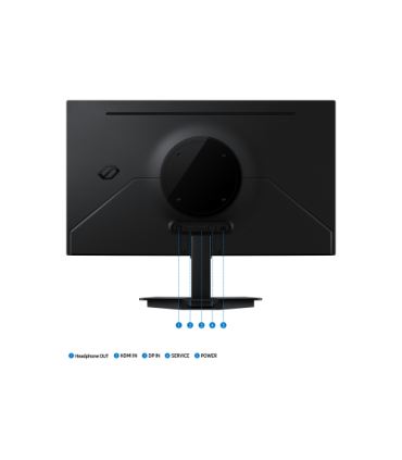 MONITOR SAMSUNG, 27 PULGADAS, G50F, 68,6 CM, 2560 X 1440 PIXELES, QUAD HD, OLED, 0,03 MS, NEGRO