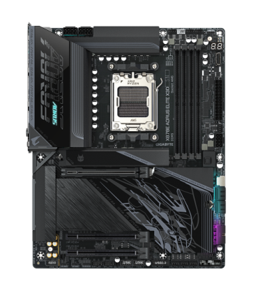 PLACA GIGABYTE X870 AORUS ELITE X,AMD,AM5,X870,4DDR5,256GB,1HDMI+2USB4,2SATA6+2M.2,5GBLAN+WIFI7+BT5.4,10USB3.2,ATX