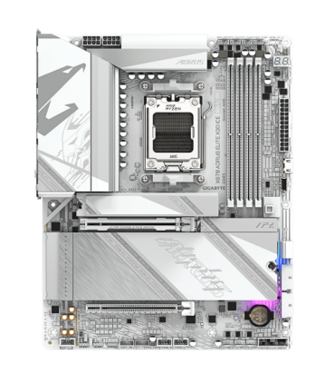 PLACA GIGABYTE X870 AORUS ELITE X ICE,AMD,AM5,X870,4DDR5,256GB,1HDMI+2USB4,2SATA6+2M.2,5GBLAN+WIFI7+BT5.4,10USB3.2,ATX