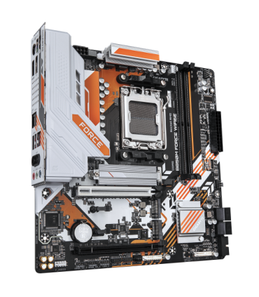 PLACA GIGABYTE B850M FORCE WF6E,AMD,AM5,B850,2DDR5,128GB,1HDMI+1DP,4SATA3+3M.2,GBELAN+WIFI6E+BT5.3,4USB3.2,MATX