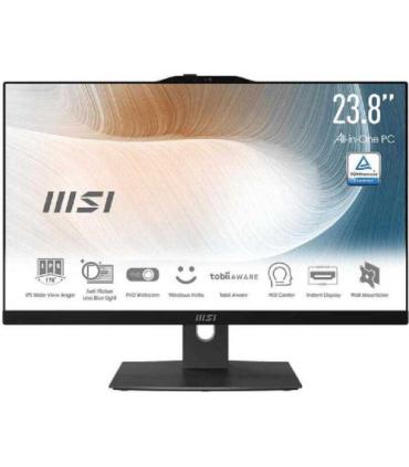 MSI AIO MODERN AM242P 12M-645EU. 23.8" IPS LED FHD 16:9 (1920X1080). I5-1235U. UMA. SO-DIMM DDR4 16GB (8G*2). 512GB SSD. SIN SO