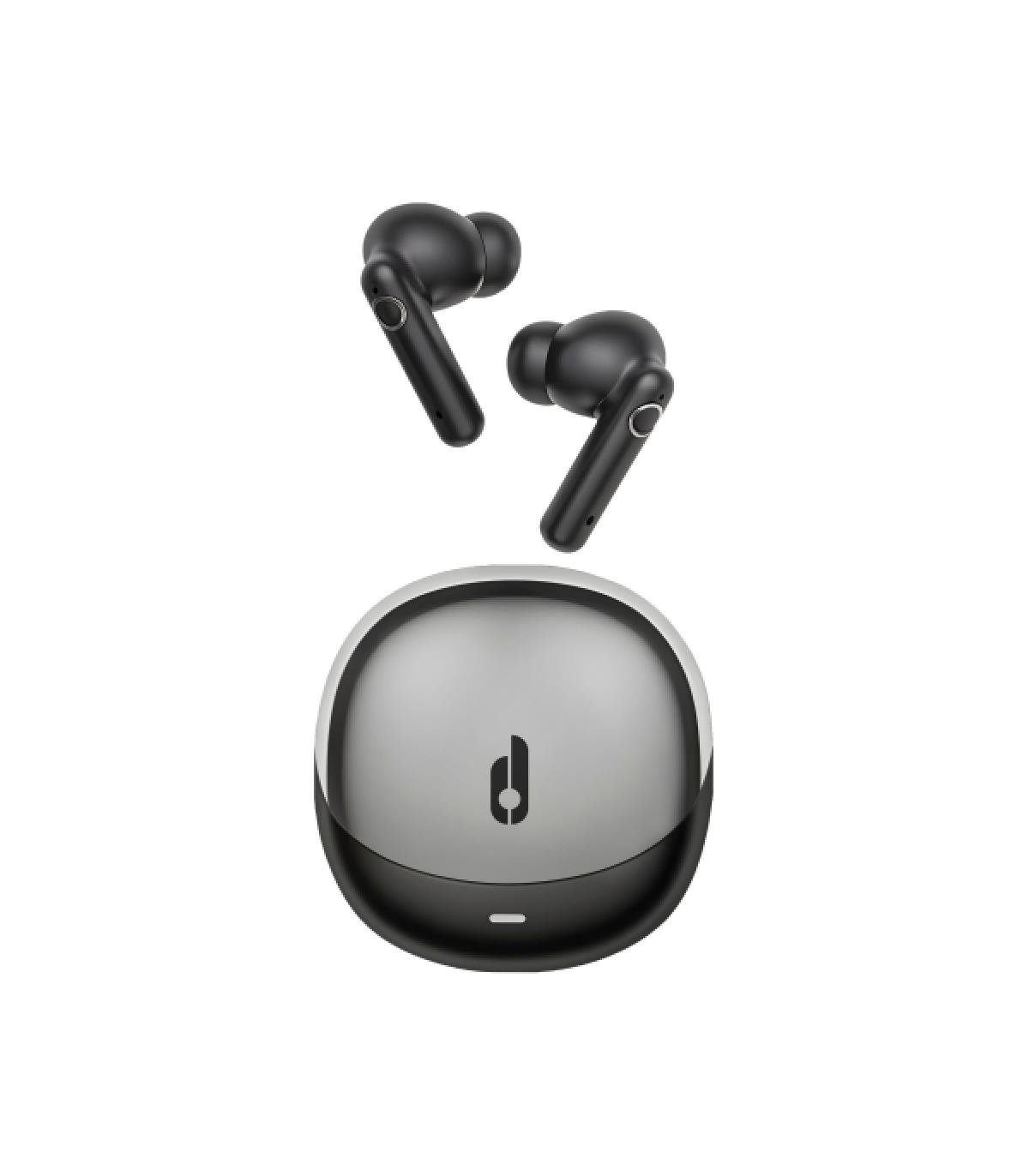 Blackbyte by Pedro Buerbaum Espejo Eclipse Auriculares Bluetooth - Cancelacion de Ruido ENC/ANC - Alcance 10m - Control Tactil..