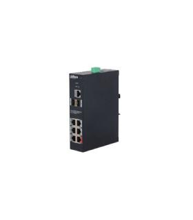 (DH-HS4208-4GT-90) DAHUA SWITCH INDUSTRIAL 8 PUERTOS, 4 PUERTOS POE, MANAGED