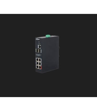 (DH-HS4208-4GT-90) DAHUA SWITCH INDUSTRIAL 8 PUERTOS, 4 PUERTOS POE, MANAGED