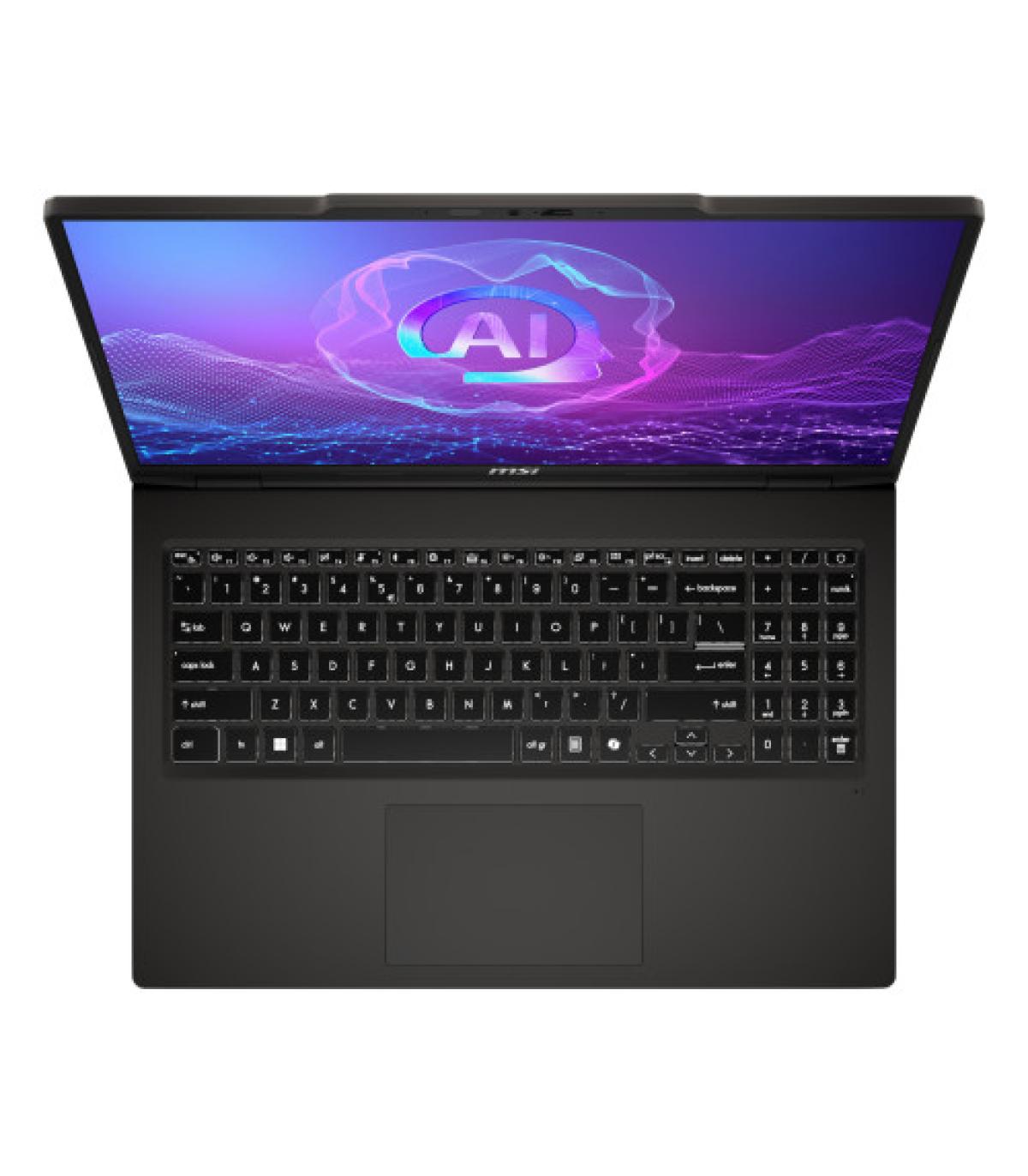 MSI VenturePro 16 A2RWFG-046ES Intel Core 7 240H Netbook 40,6 cm (16") 2K 32 GB DDR5-SDRAM 1 TB SSD NVIDIA GeForce RTX 5060 Wi-F