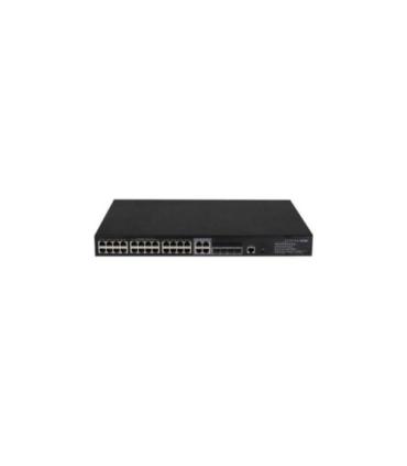 H3C S5130S-28S-HPWR-EI-AC L2 ETHERNET SWITCH WITH 24*10/100/1000BASE-T POE+ PORTS (AC 370W), 4*100/1000BASE-X SFP COMBO PORTS..