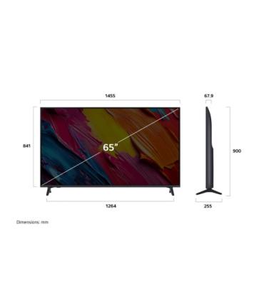 LG QNED AI 65QNED70A6A Televisor 165,1 cm (65") 4K Ultra HD Smart TV Wifi Negro