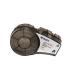 Brady M21-500-595-WT Cinta de Etiquetas Original Vinilo - Texto Negro sobre Fondo Blanco - Ancho 12,70mm x 6,40m