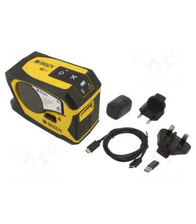 Brady M211 Impresora de Etiquetas Portatil Bluetooth - Resolución: 203ppp - Anchura Maxima de la Etiqueta 19.05mm - Color Amaril