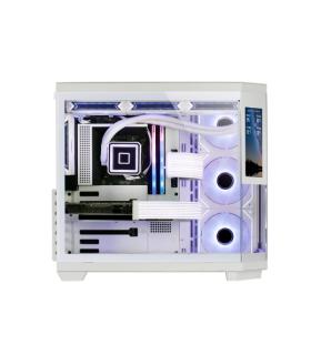 Mars Gaming MC-3TCORELCD Caja Torre ATX - Pantalla IPS de 7.2” Personalizable - Triple Cristal Templado - Soporte para Refrigera