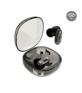 Mars Gaming MHIB2 Auriculares Bluetooth 5.4 - Microfono Integrado - Autonomia hasta 7h - Indicador LED - Semitransparente - 60x6