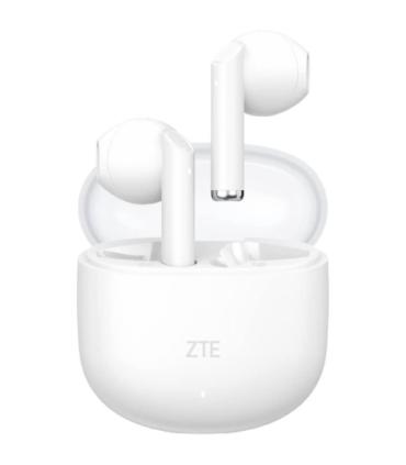 ZTE Buds 2 Auriculares True Wireless - Bluetooth 5.3 - 25h Autonomia - Resistencia IPX4 - Color Blanco
