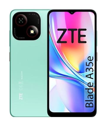 ZTE Blade A35e Smartphone Pantalla 6,52" - 2+2GB RAM - 32 GB - 90 Hz - Bateria 5000 mAh - Color Verde