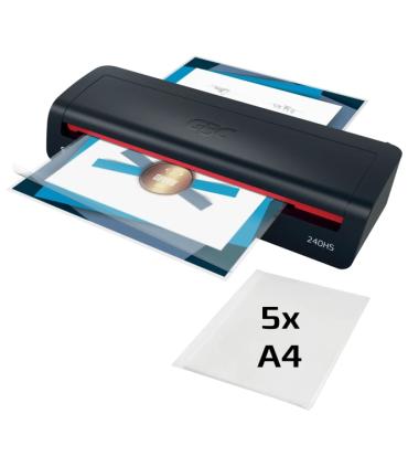 GBC 240HS Home Office A3 Plastificadora - Calentamiento en 2 Minutos - Desde Documentos de Identidad hasta Documentos A3 - Compa