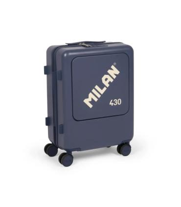 Milan Coleccion 430 Maleta de Cabina Rigida - 4 Ruedas Dobles 360º - Cierre con Combinacion de 3 Digitos - Apertura Independient