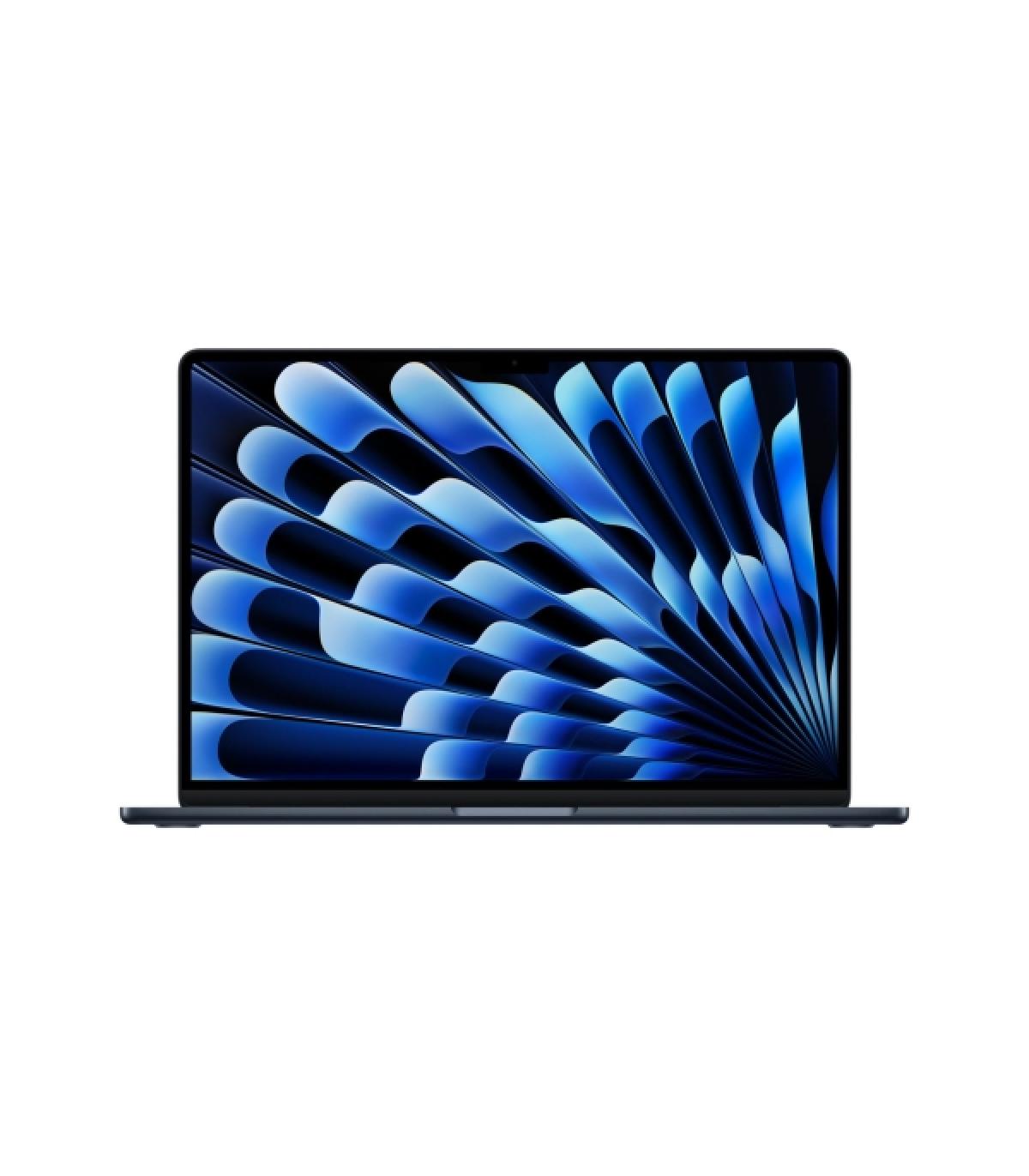 Apple MacBook Air 15" M4 - CPU 10N - GPU 10N - 16GB RAM - SSD 512GB - Cargador 35W - Color Medianoche